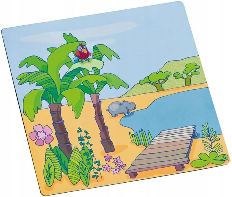 HABA puzzle magnetico Vesti Lilli 4 sfondi 54 magneti