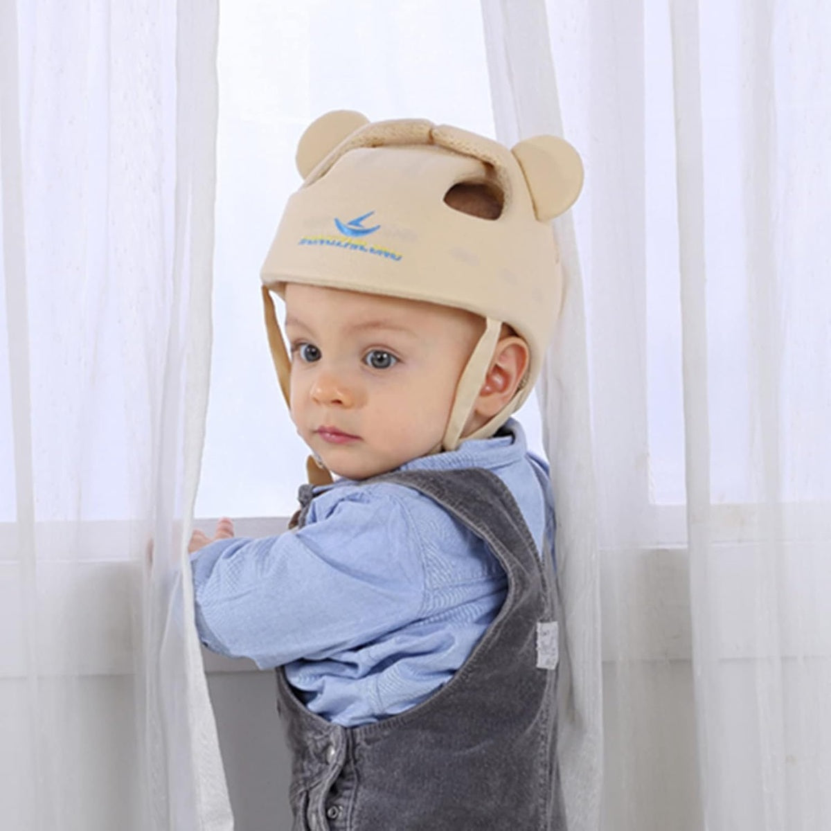 OCANOIY Songzhilong casco protector infantil de 44-55 cm, 6 m+
