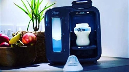 TOMMEE TIPPEE Perfect Prep EKSPRES Day&Night podgrzewacz do mleka z butelką na blacie i filtrem wody