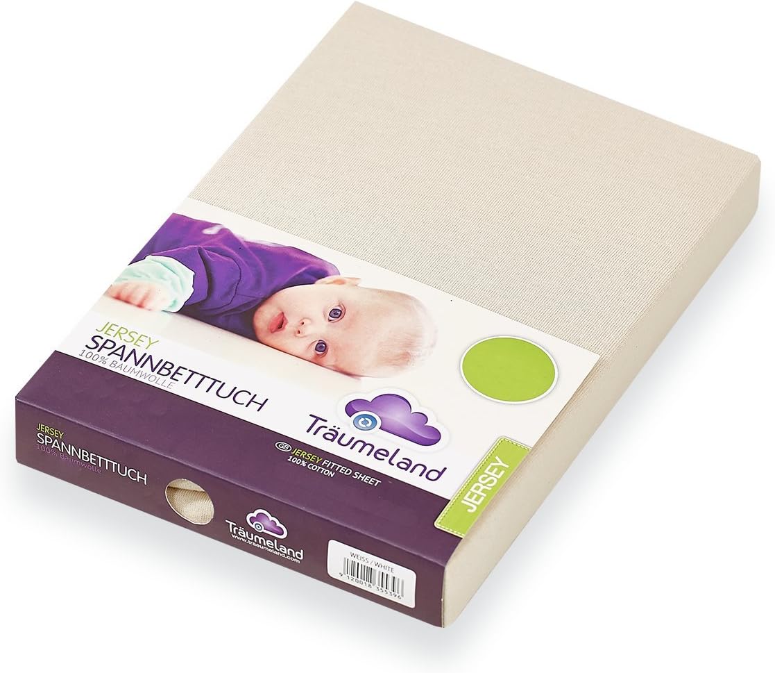 TRAUMELAND jersey hoeslaken met elastiek 75x100 cm