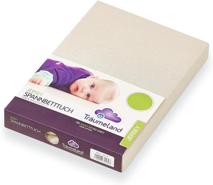 TRAUMELAND jersey hoeslaken met elastiek 75x100 cm