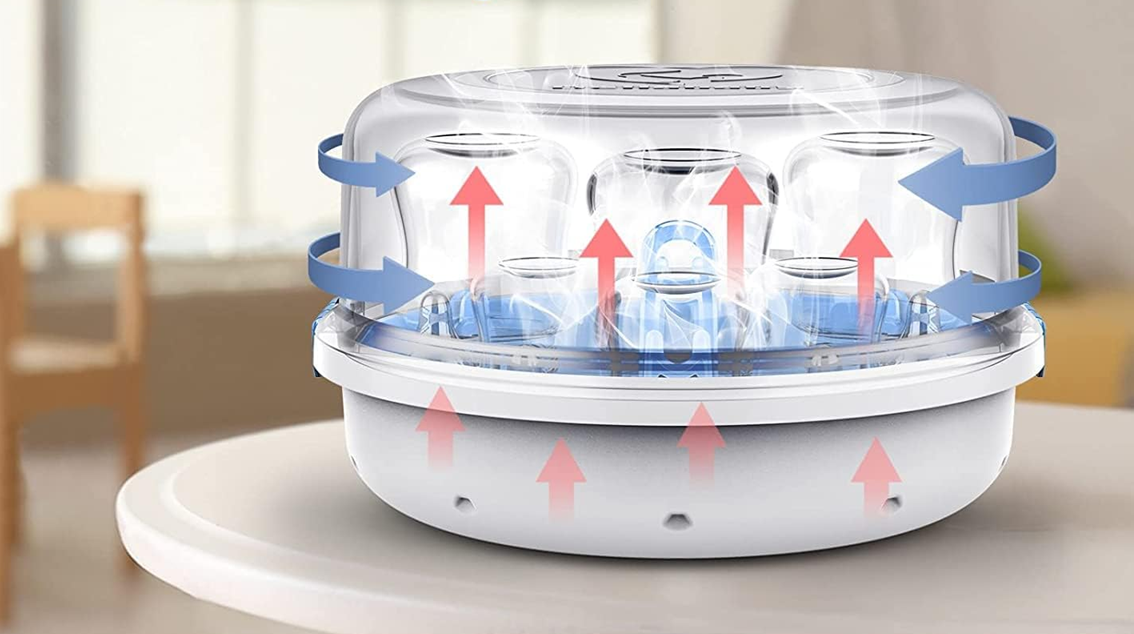 BELLABABY BLA8913 sterilizzatore a microonde + pinze