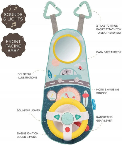 TAF TOYS Kinderlenkrad für das Auto KOALA