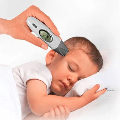 REER Colour SkinTemp digitale contactloze thermometer 3-in-1 LCD