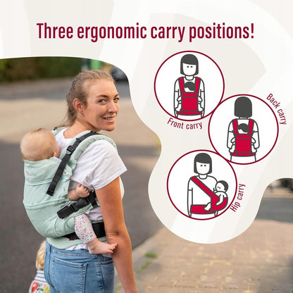 MANDUCA First Pure Cotton buckle carrier