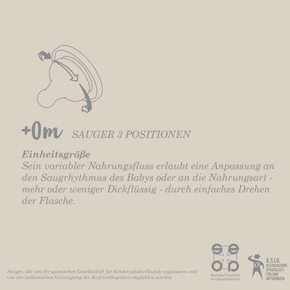 SUAVINEX biberon en verre 240 ml HYGGE 0m+
