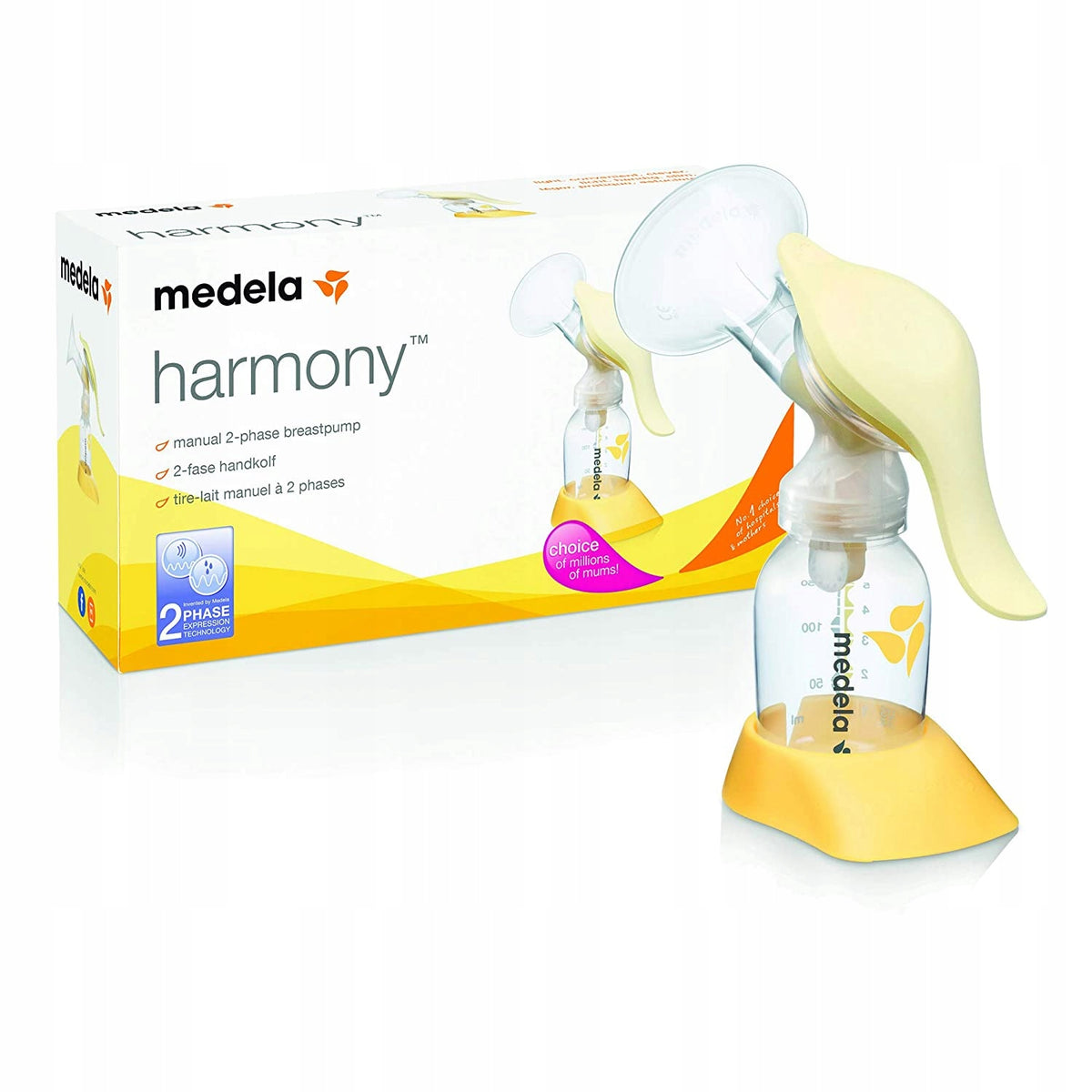 MEDELA Harmony 2-phase manual breast pump