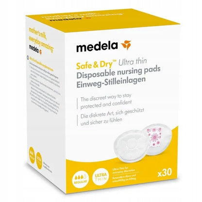 MEDELA Safe&Dry Ultra thin-borstvoedingscompressen x60