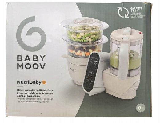 BABYMOOV Nutribaby+ 5v1 kuchyňský robot parní mixér sterilizátor
