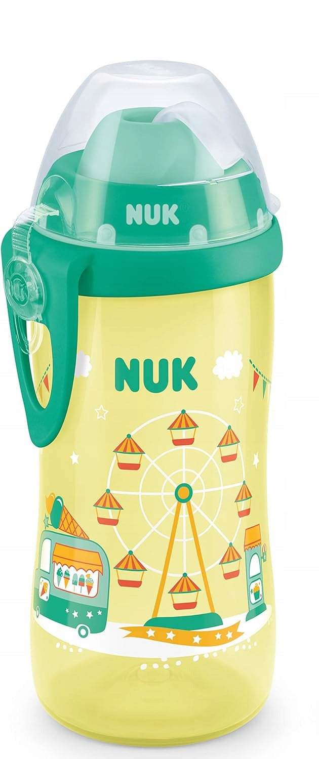 NUK Flexi Cup BOTTIGLIA con cannuccia 300 ml