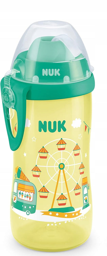 NUK Flexi Cup BOTTIGLIA con cannuccia 300 ml