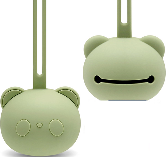 CAJA panda pacifier case