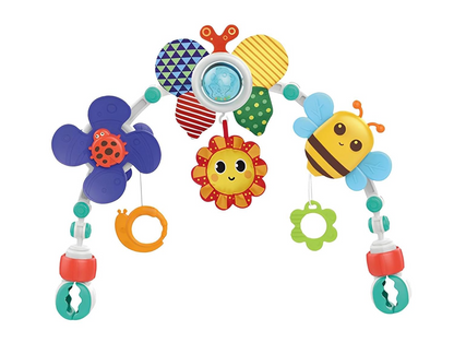 PLAY ARCH boogboog met speelgoed voor kinderwagen en autostoeltje