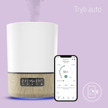 MAXI-COSI Breathe humidificador de aire con control remoto 24 h y aplicación Connected Home