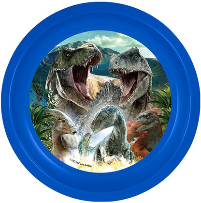 JURASSIC WORLD ontbijset 2 borden en beker 280 ml leeftijd 3 jaar+