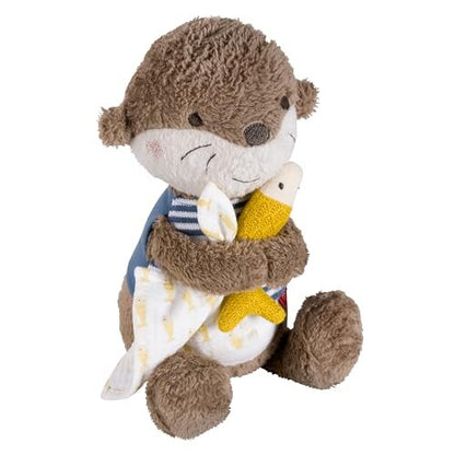 FEHN Otter Theo night light and cuddly toy
