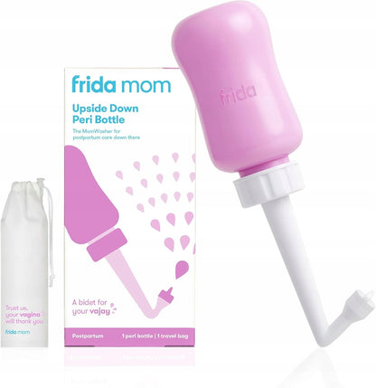FRIDA Mom fles voor postnatale verzorging Peri 295 ml + etui