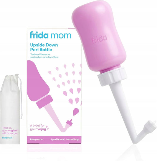 FRIDA Mom fles voor postnatale verzorging Peri 295 ml + etui
