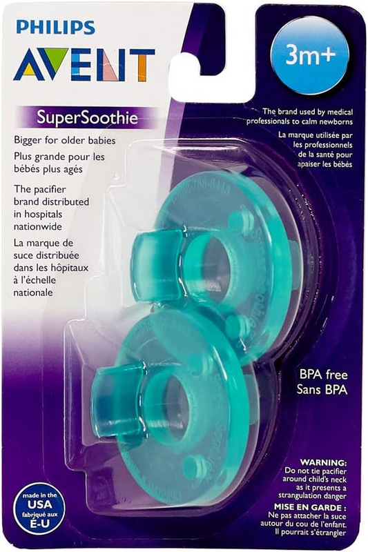 PHILIPS AVENT Soothie soothing pacifiers x2