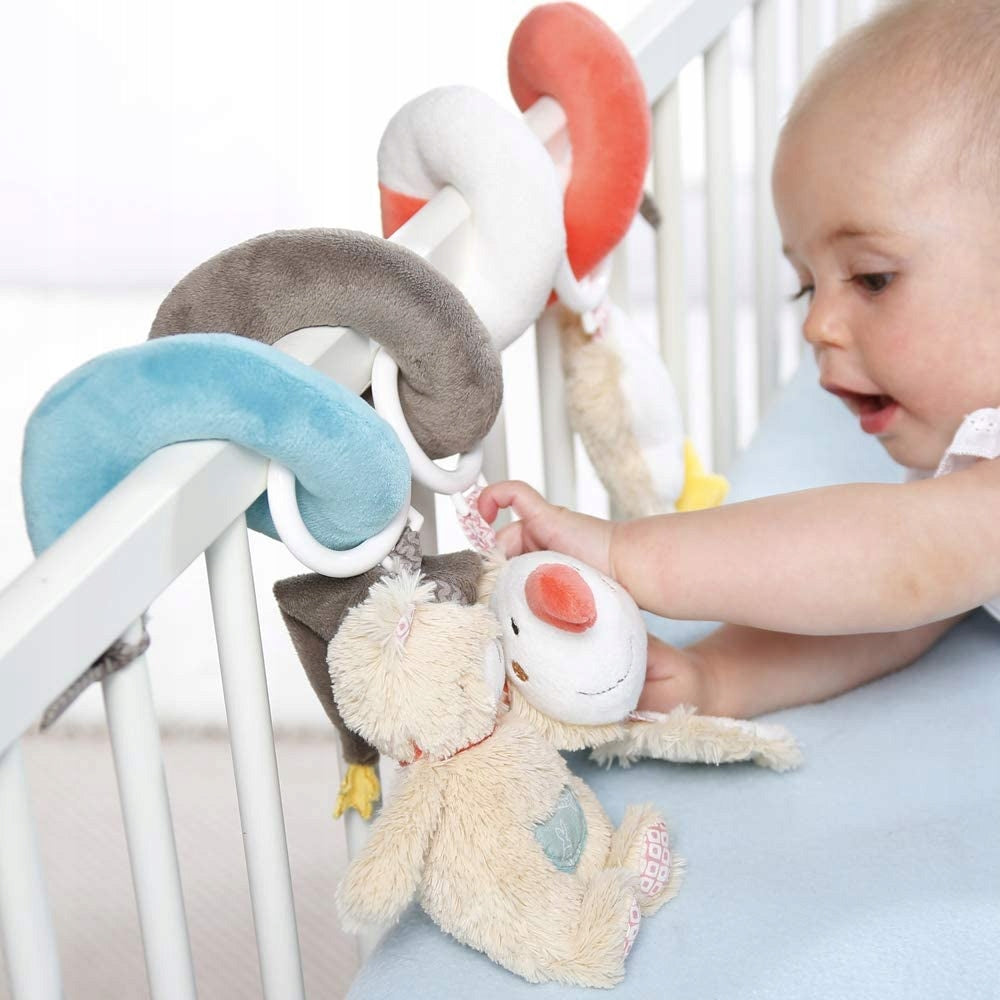 FEHN Bruno Bear toy hanger for stroller, bouncer, or car seat