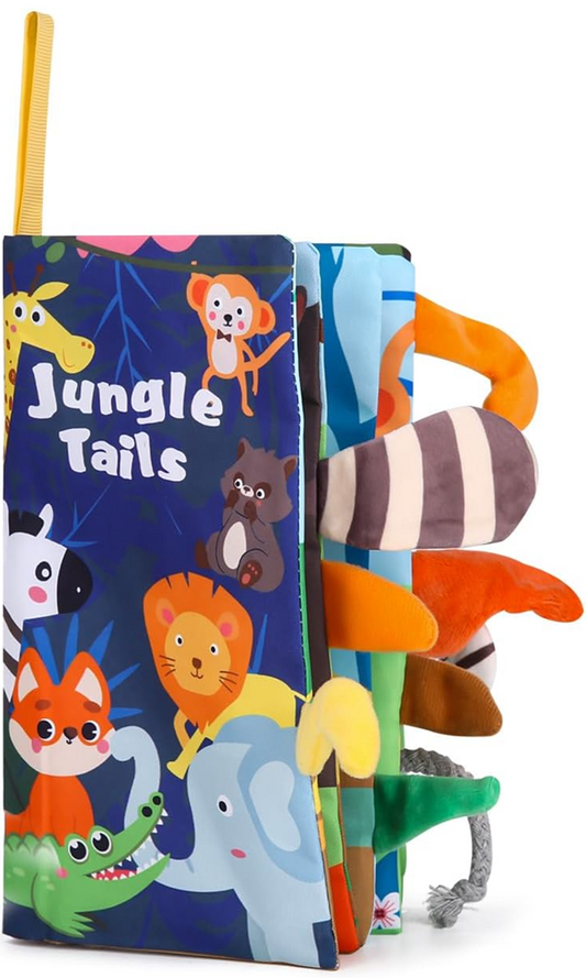 ZAWAER Jungle Tails sensorisch boek HOUDER 12,5 x 22 cm