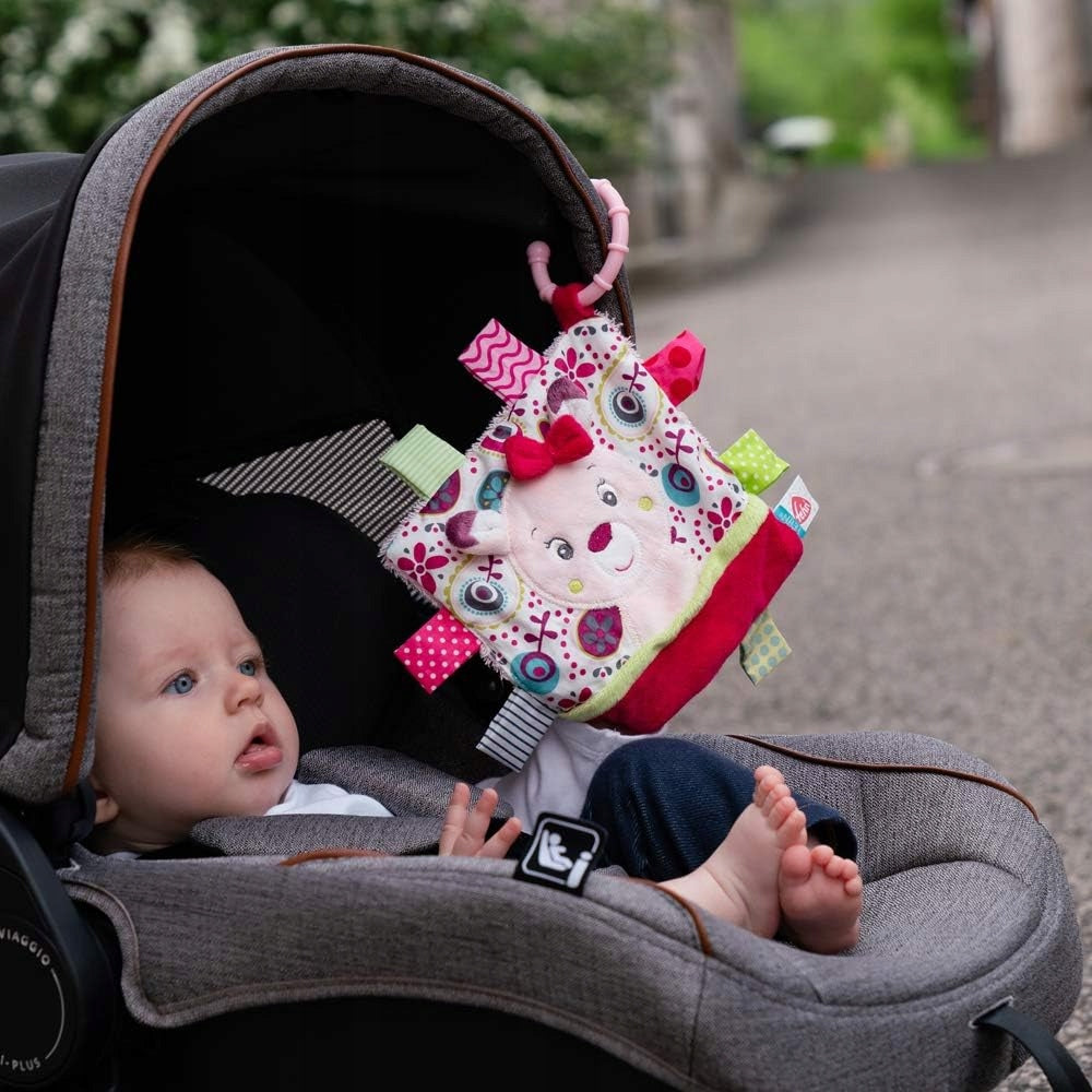 FEHN suspension pour poussette ou siège auto avec sifflet BICHE