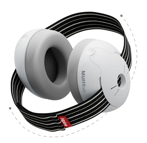 ALPINE Muffy Baby gehoorbeschermers voor kinderen 0-36 m 23db