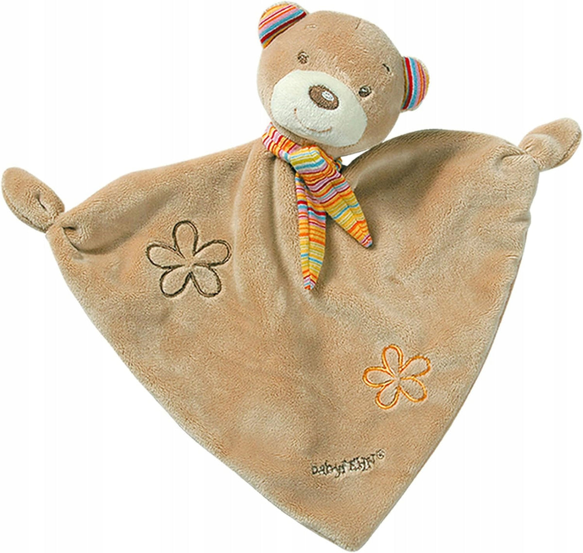 FEHN teddy bearcuddly comforterage 0 +colour beigedimensions 26 x 28 cmmaterial polyesterfree of harmful
