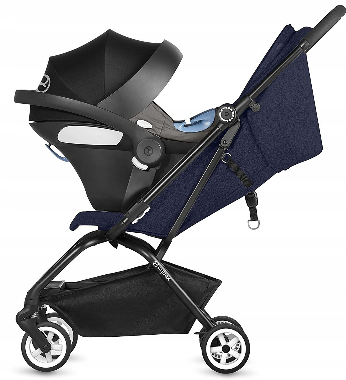 CYBEX GOLD adaptery EEZY S LINE do fotelików i wózków Eezy S, czarne, tworzywo sztuczne