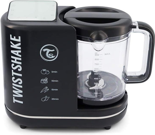 TWISTSHAKE 6 σε 1 ατμομάγειρας μπλέντερ αποστειρωτής 900 ml