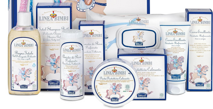 HELAN Linea Bimbi babyverzorgingsset SHAMPOO CRÈMES POEDER DOEKJES