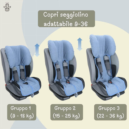 BABY IDEA universele hoes voor autostoel GR1/2/3