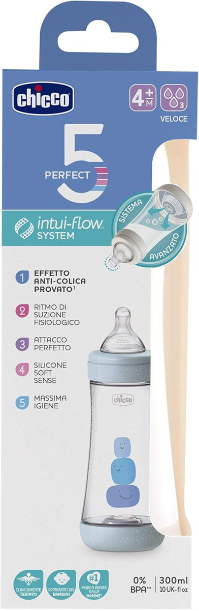 CHICCO fles Perfect5 4m+ 300ml