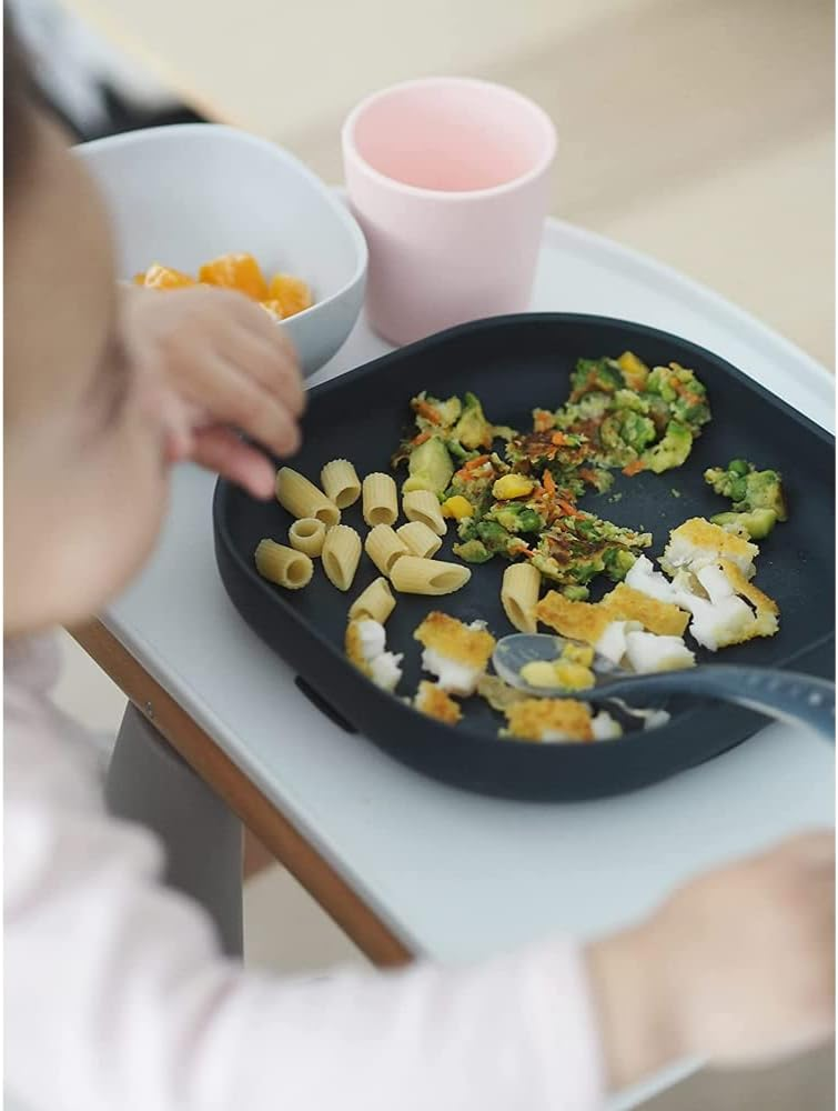 BEABA set de vaisselle en silicone avec ventouse