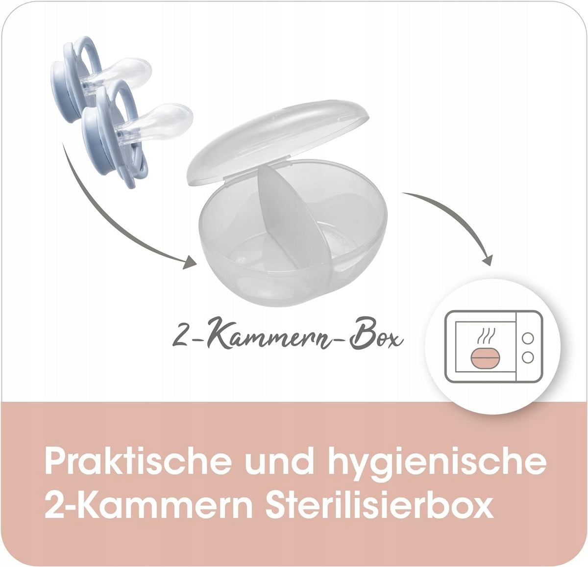 NIP My Butterfly succhietto calmante x2 5-18 mesi