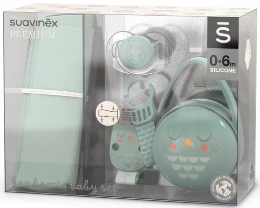 SUAVINEX PREMIUM darčeková sada pre bábätká 0-6 mesiacov