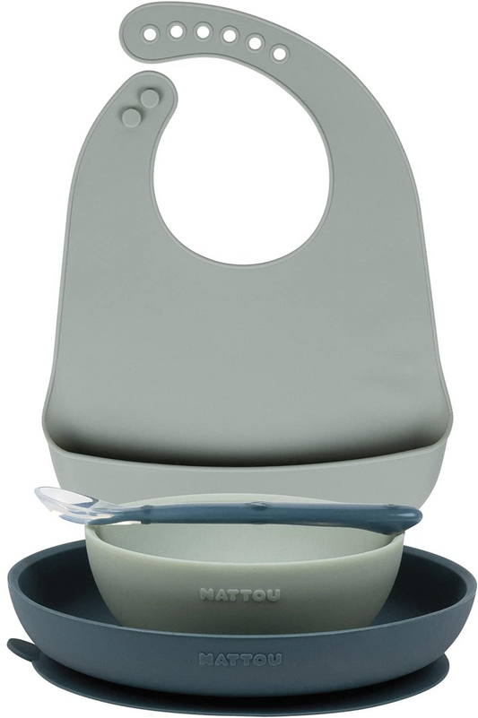 NATTOUsilicone utensil setage 4 m +material siliconefree of harmful substancesGood, new condition, damaged
