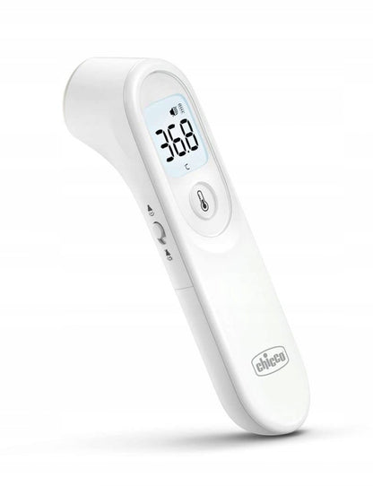 CHICCO YT-1 contactloze voorhoofdthermometer met LCD-scherm + etui