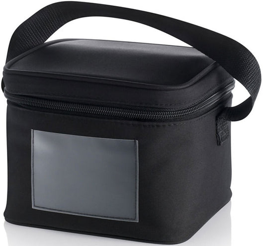 MEDELA torba chłodząca do 4-ech butelek 150ml, czarna, z paskiem i wkładem chłodzącym