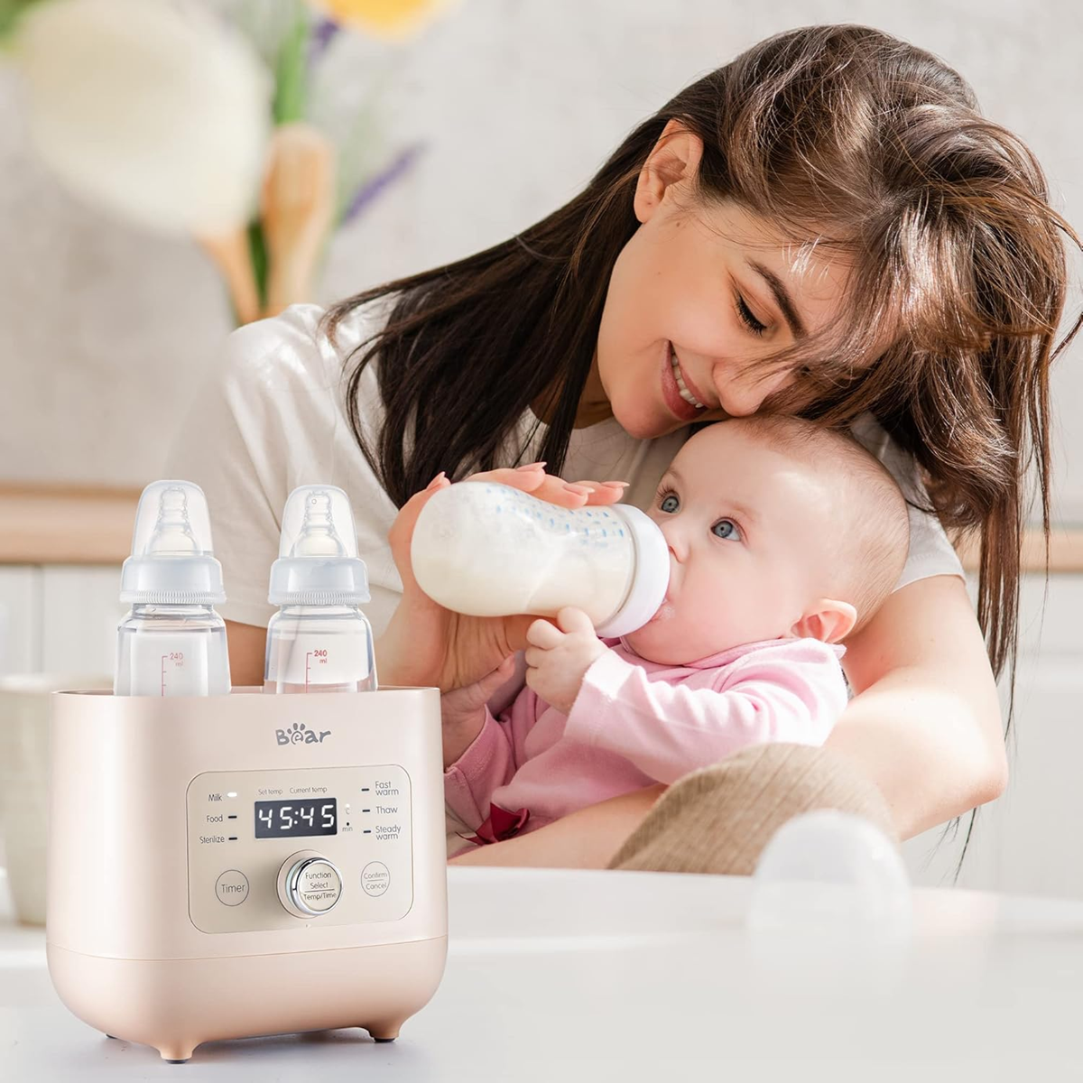 BEAR 6in1 verwarming, ontdooien, op temperatuur houden, steriliseren