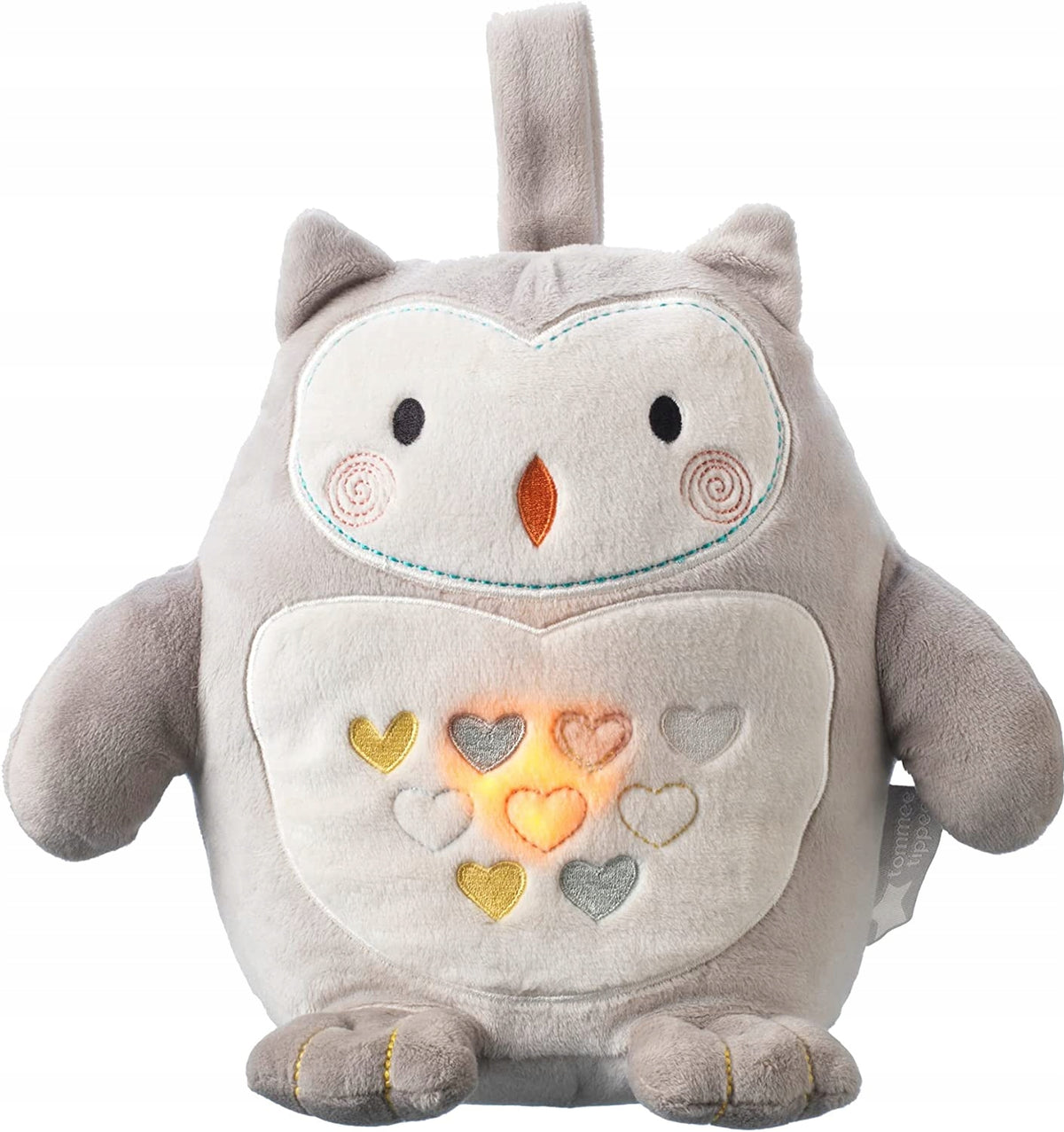 TOMMEE TIPPEE Bufnița Ollie jucărie de pluș lampă cu sunet