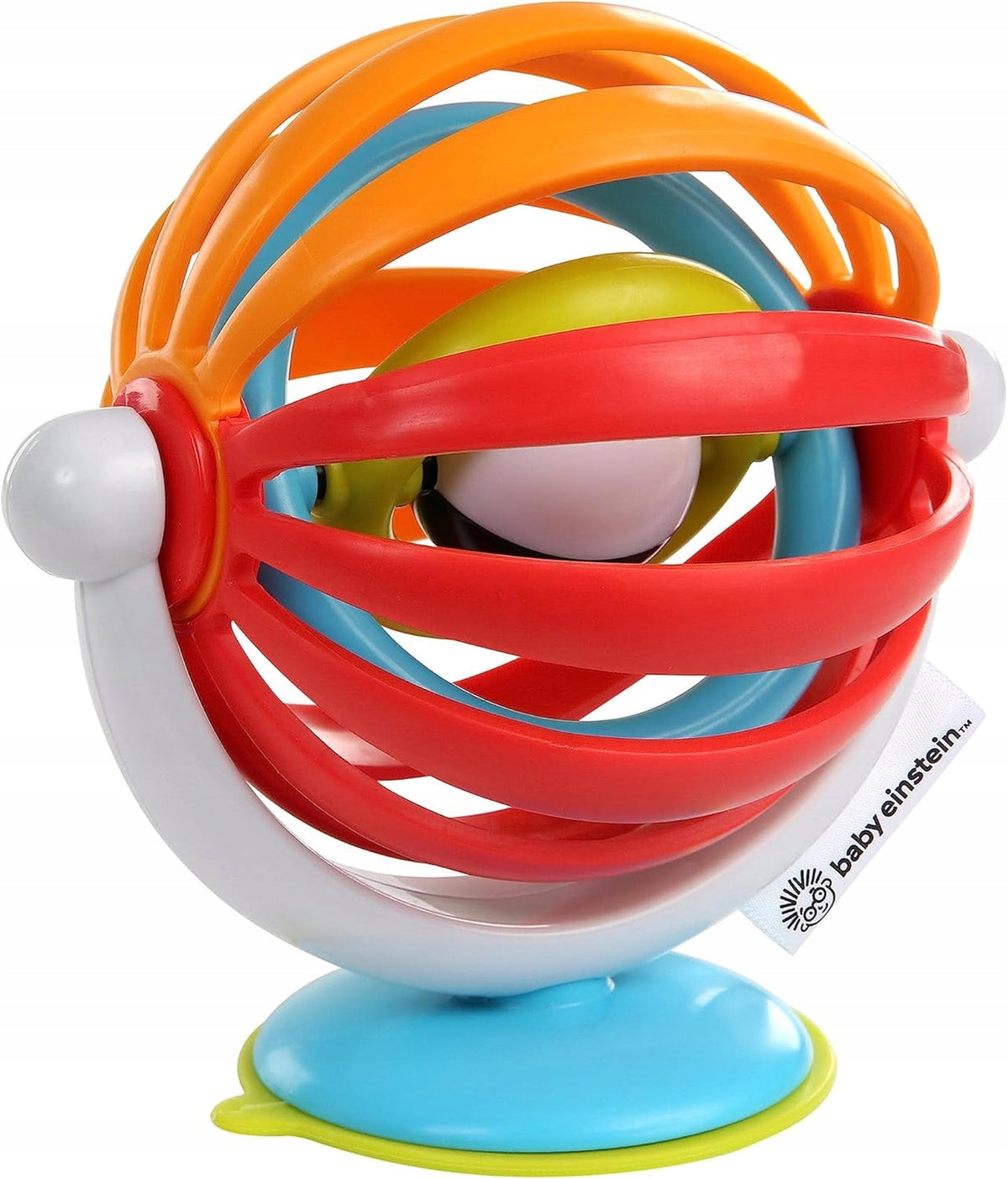 BABY EINSTEIN Sticky Spinner juguete con sonajero y ventosa 3 m+