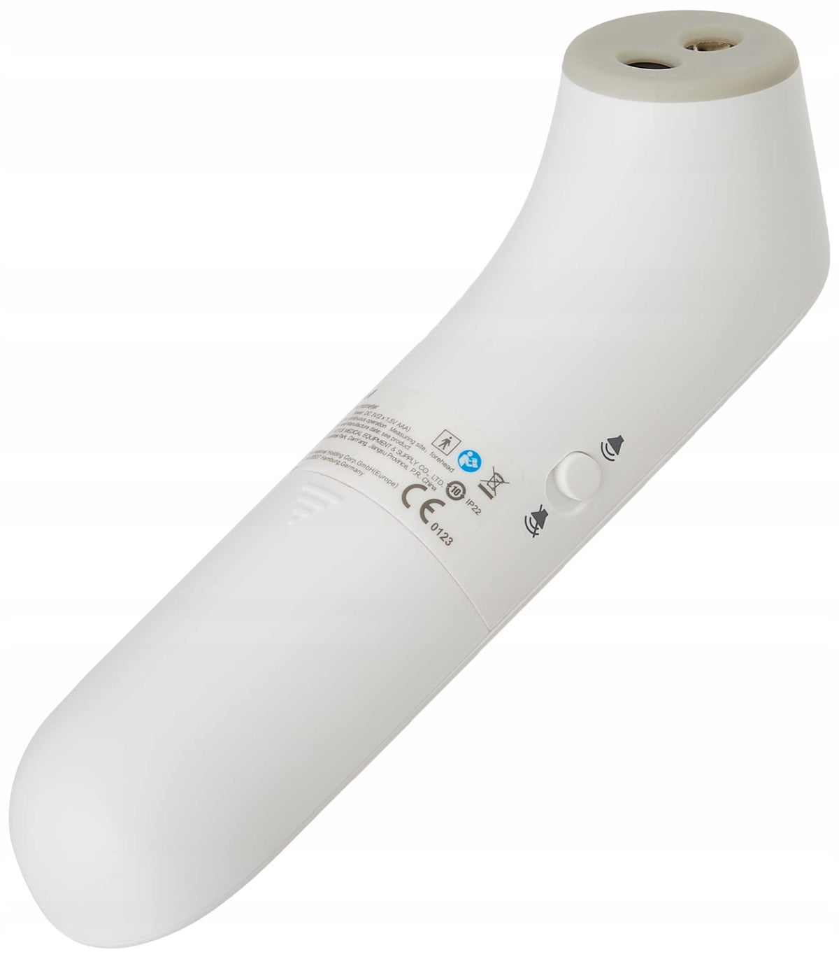 CHICCO YT-1 contactloze voorhoofdthermometer met LCD-scherm + etui