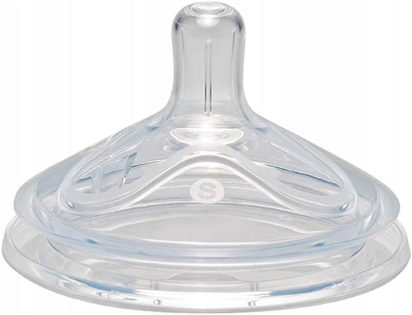 NIP First Moments smoczek do butelki S 0msc+ silikonowy smoczek antykolkowy BPA i BPS free