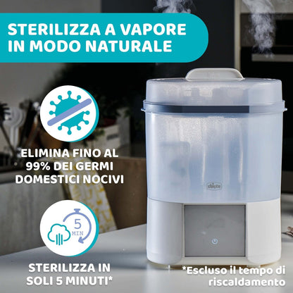 CHICCO parní sterilizátor se sušičkou All in One