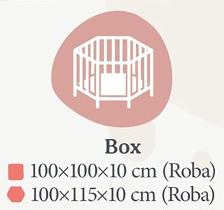 LALENI fitted sheet for playpens