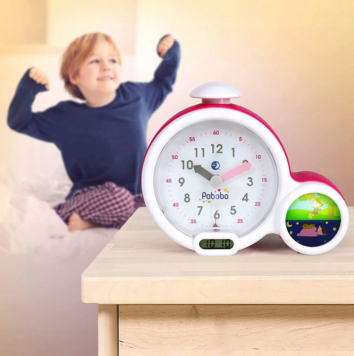 PABOBO Kid'Sleep VZDELÁVACÍ BUDÍK ružový