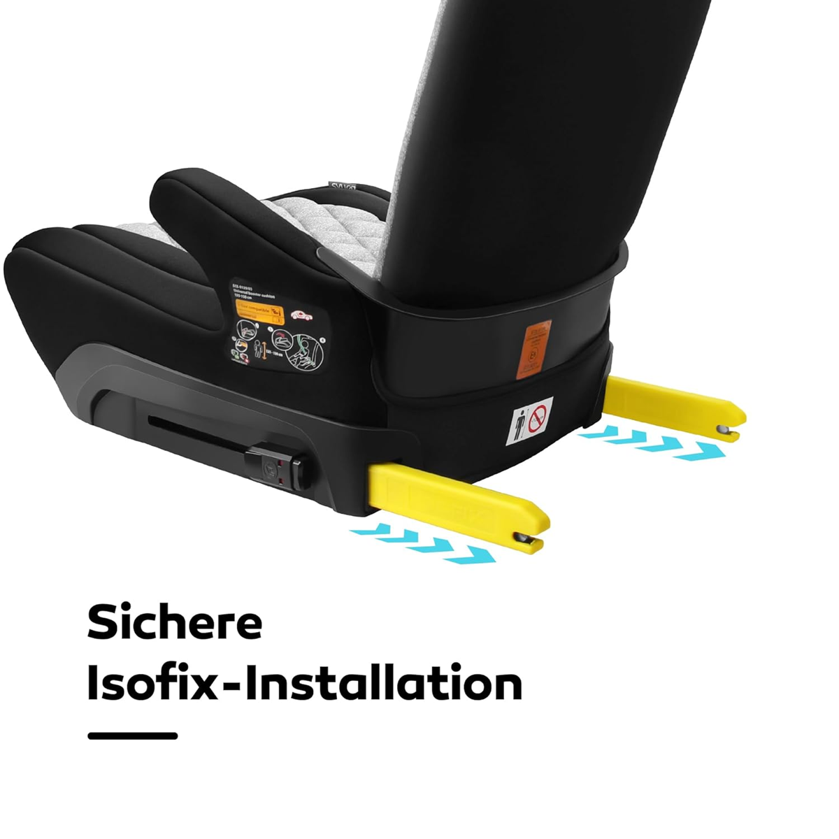 LETTAS I-SIZE autostoel verhoogkussen groep III met ISOFIX