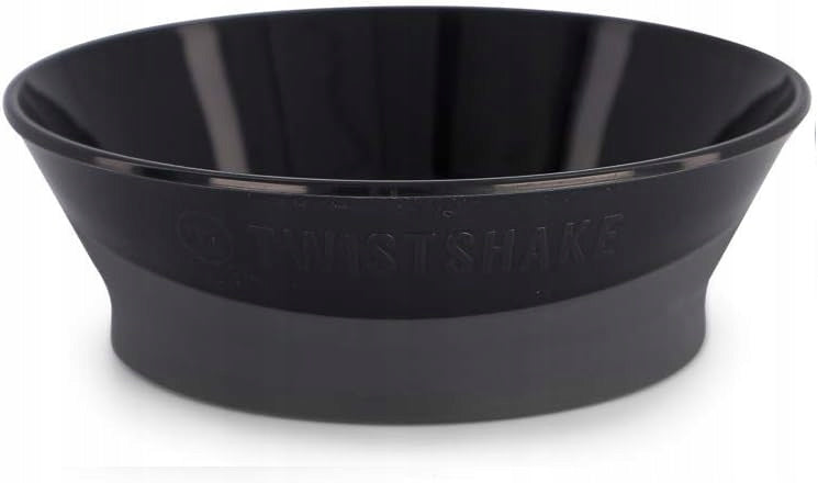 TWISTSHAKE miska z pokrywką do maty CLICK MAT, czarna miseczka dziecięca z TwistClick