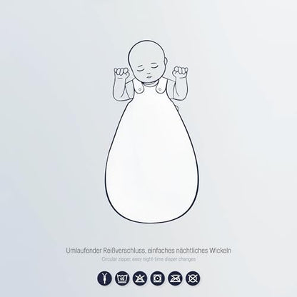 Julius Zöllner winter muslin sleeping bag 2.5 TOG 56/62